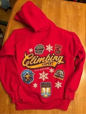 Disney everest animal kingdom Graphic Hoodie - Red